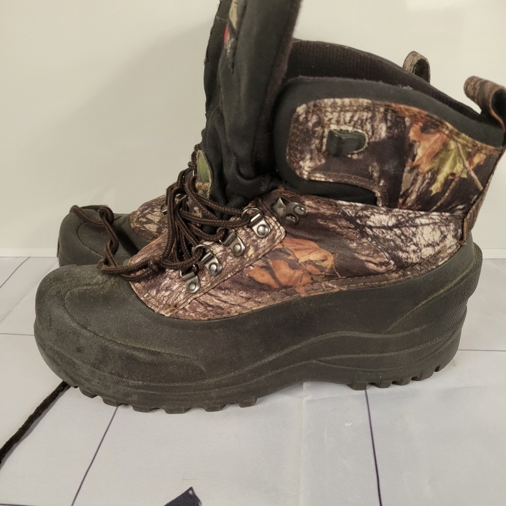 Itasca Thermolite Boots Men’s Size 11, Insulated, Hunting, Waterproof, Camo